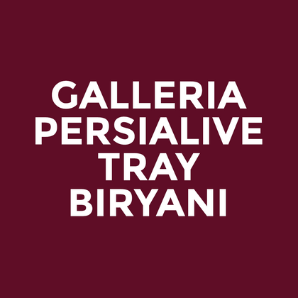 Galleria - Persialive - Tray Biryani