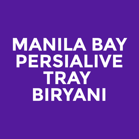 Manila Bay - Persialive - Tray  Biryani