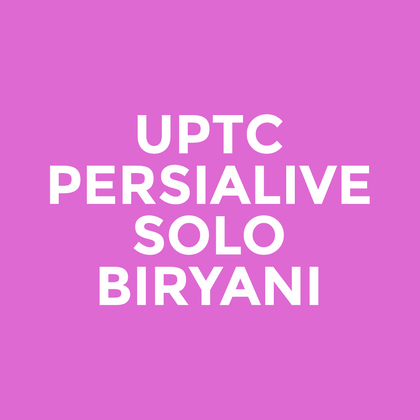 UPTC - Persialive - Solo Biryani