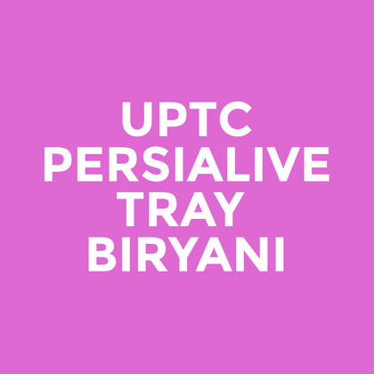 UPTC - Persialive - Tray Biryani